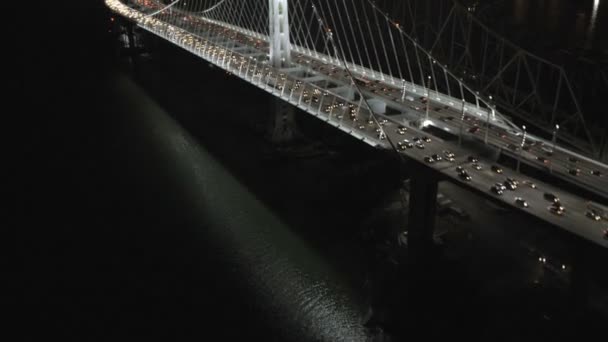 Nowe Oakland Bay Bridge San Francisco - Materiał filmowy, wideo