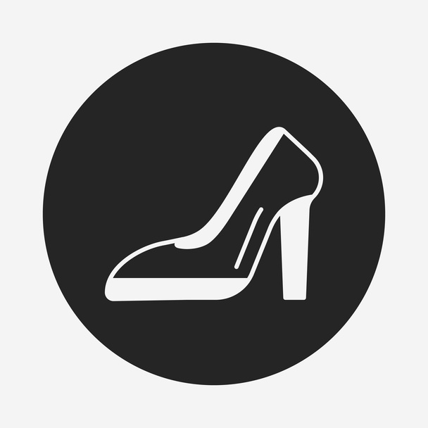 high heel icon - Vettoriali, immagini