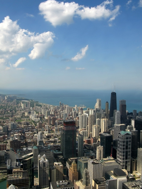 Chicago cityscape - Fotoğraf, Görsel