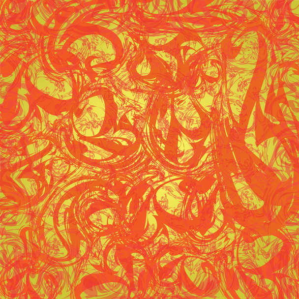 Abstract orange background - Vector, afbeelding