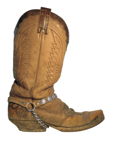 Light brown cowboy boot - Photo, Image