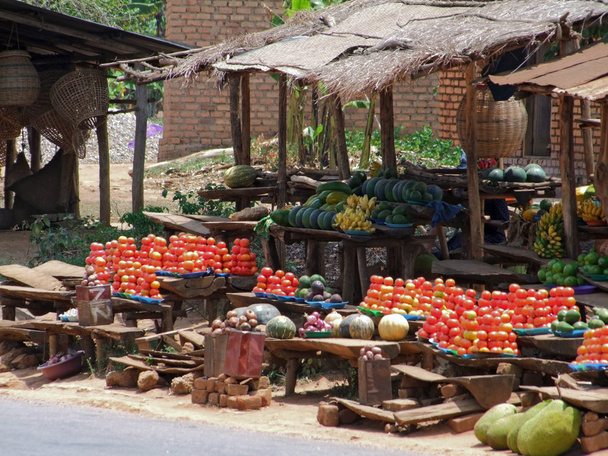 Market in Uganda - Photo, Image