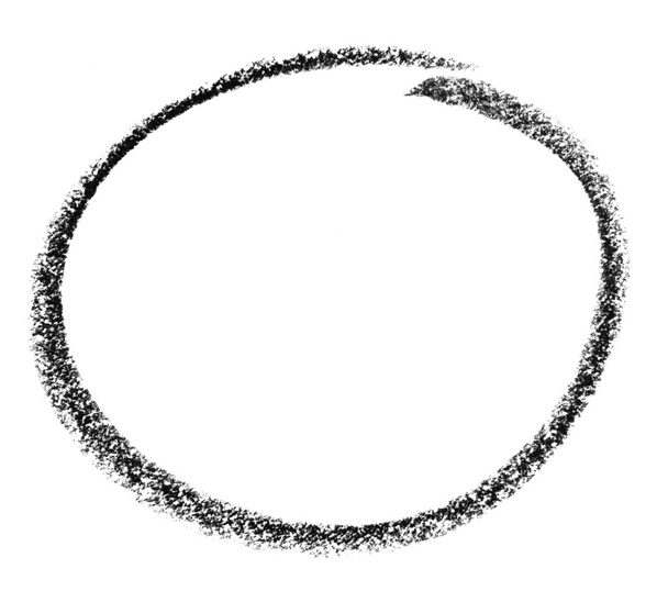 Esboço do círculo
 - Foto, Imagem