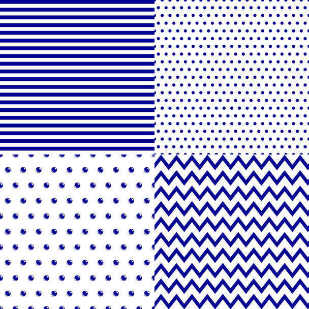 marine pattern - Vector, Image