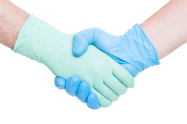 Рукопожатие врачей
 - Фото, изображение