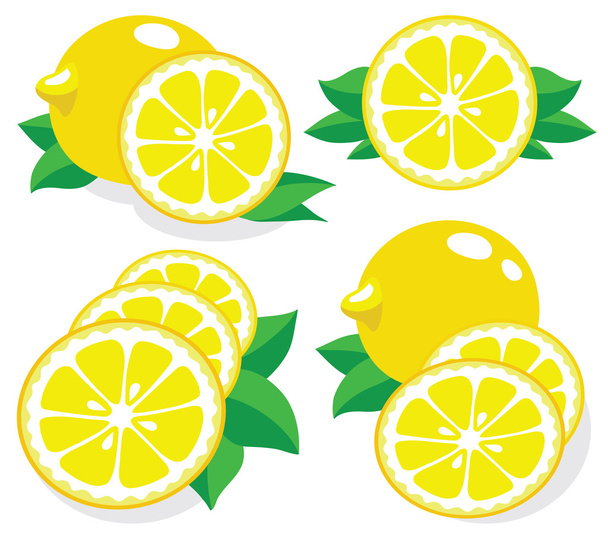 Illustrazione vettore limone
 - Vettoriali, immagini
