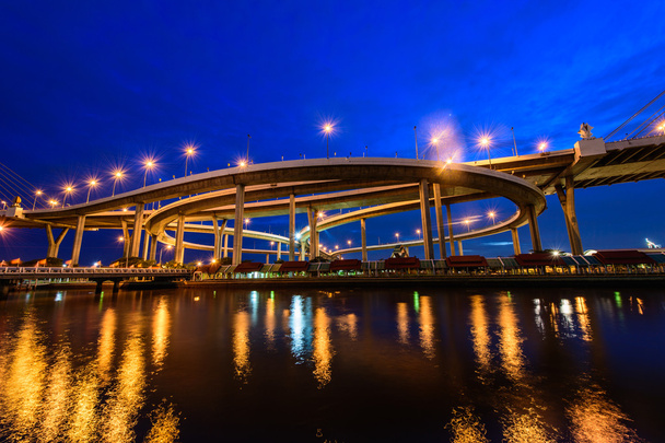Ipari gyűrű közúti híd - Fotó, kép