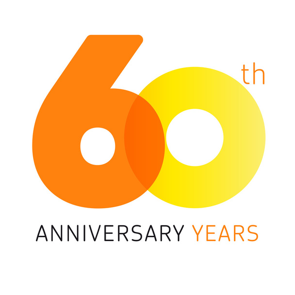 60 ans logo
 - Vecteur, image