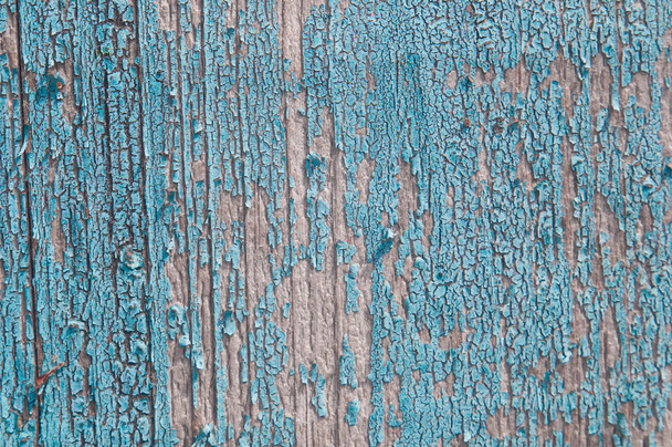 fondo de madera pintado azul - Foto, imagen