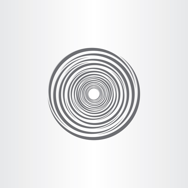 スパイラル抽象円竜巻背景 - ベクター画像