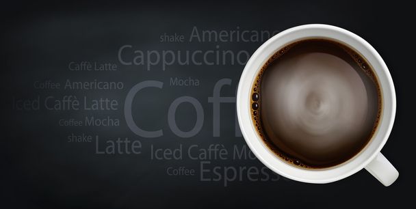コーヒーと紅茶のクローズ アップ - 写真・画像
