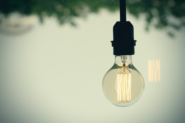 close up of vintage light bulb as creative concept - Photo, Image