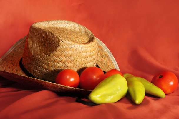 klobouk se zeleninou - Fotografie, Obrázek
