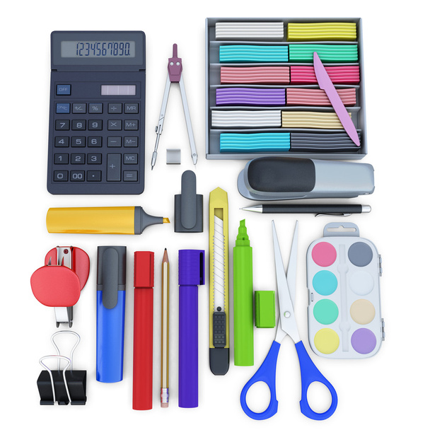 Set of school supplies - Photo, Image