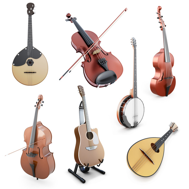Set of string musical instruments - Photo, Image