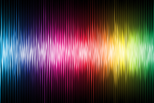 Spektrum fali dźwiękowej - Zdjęcie, obraz