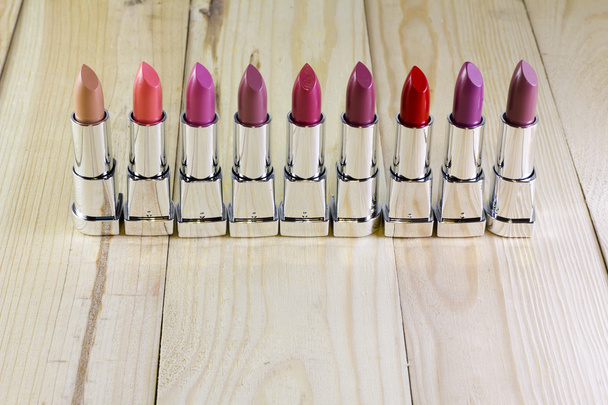 A number of multi-colored lipsticks lip - Photo, Image