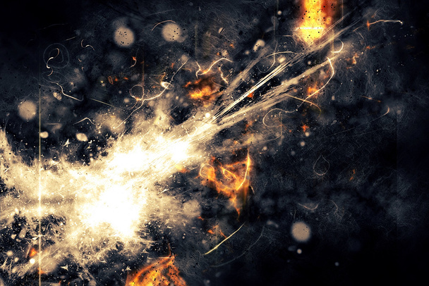 explosion abstraction - Photo, Image