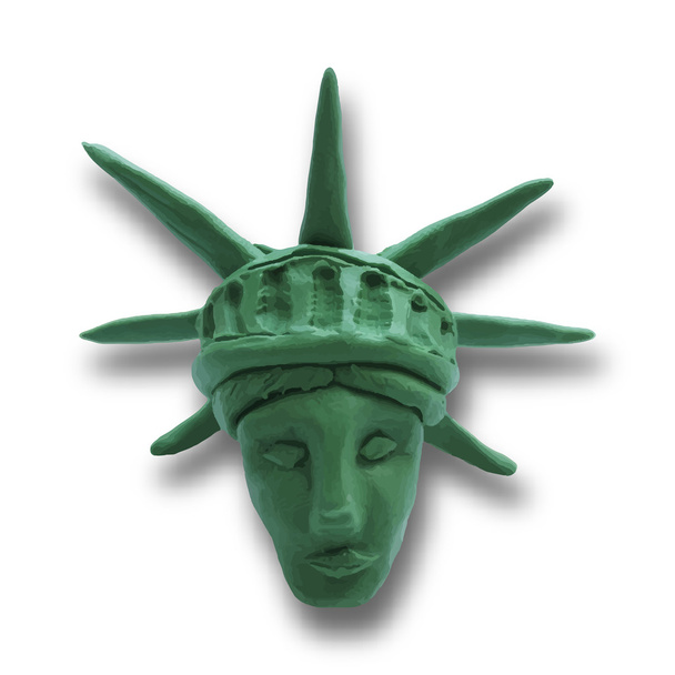 estatua de la libertad - Vector, Imagen