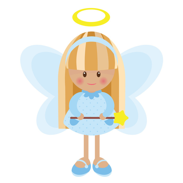 Cute angel - Vector, afbeelding