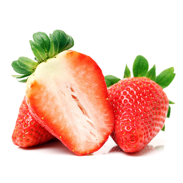 schöne frische Erdbeeren - Foto, Bild