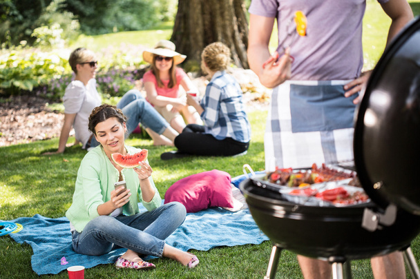 Barbecue in the park - Photo, image