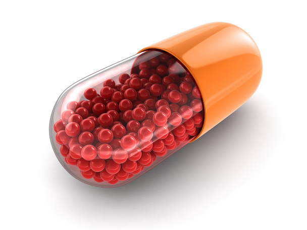 Pill and drugs (clipping path included) - Fotografie, Obrázek