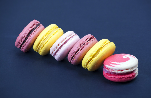 french colorful macaroons - Photo, Image