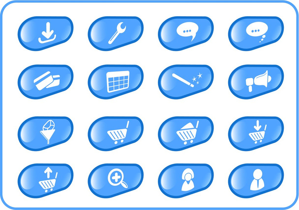 Website icons - Vector, Image