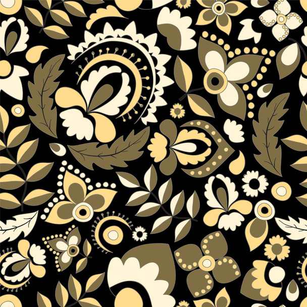 seamless russian pattern.orient design. vector illustration - Вектор, зображення