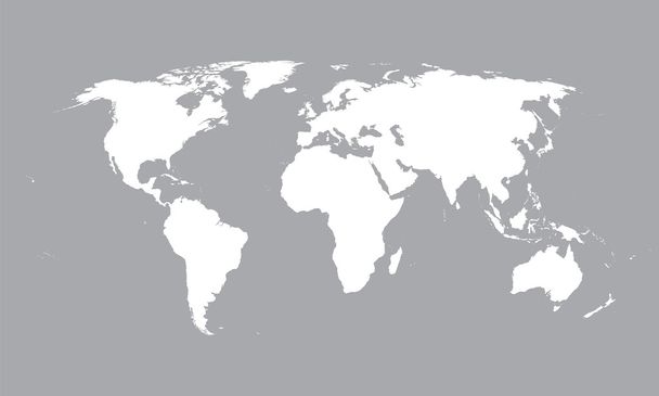 біла векторна карта світу
  - Вектор, зображення