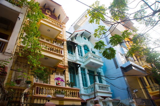 Street in the capital of Vietnam.Hanoi.Vienam   - Foto, immagini