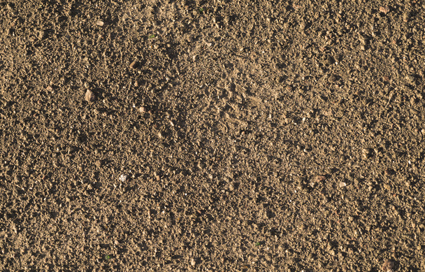 Brown earth and gravel macro texture background - Photo, Image