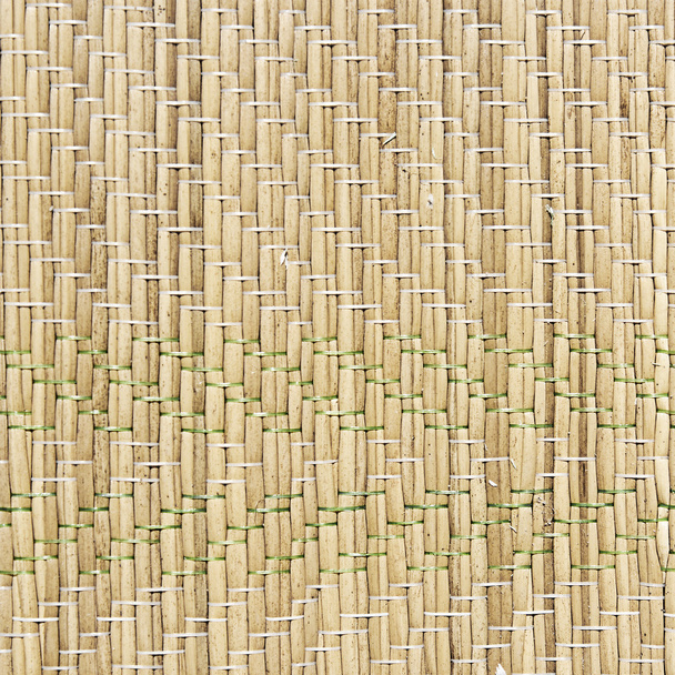 Slaměné rohože textura rush rohoží pro písek. - Fotografie, Obrázek