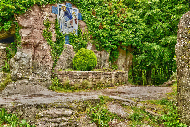 Франція, мальовничі Мон Сент Odile в Bas-Rhin - Фото, зображення