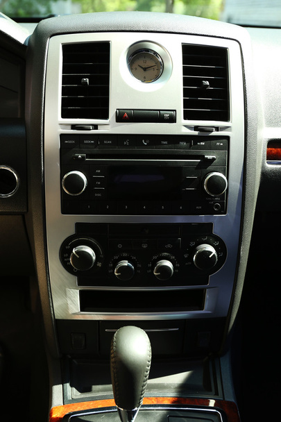 Modern car interior - Foto, Imagen