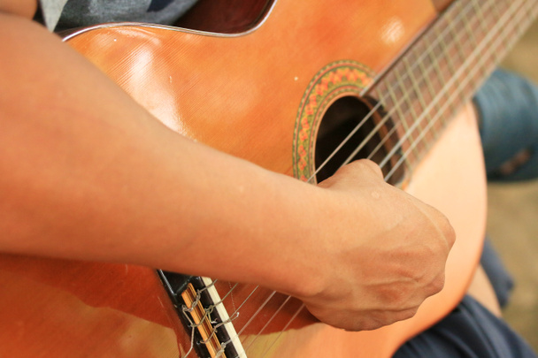 homem tocando guitarra - Foto, Imagem
