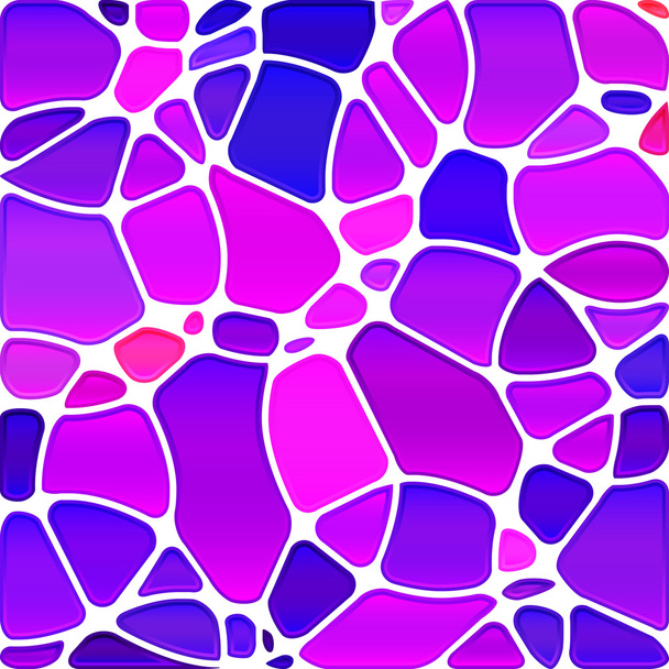 abstract stained-glass mosaic background - Vector, imagen