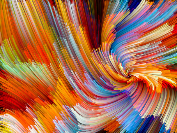 Color Vortex Background - Foto, Bild