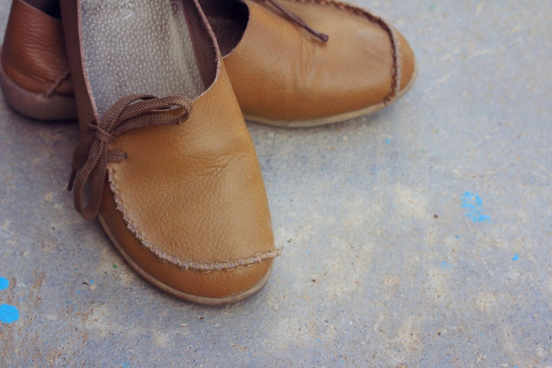 Zapatos de cuero
 - Foto, Imagen