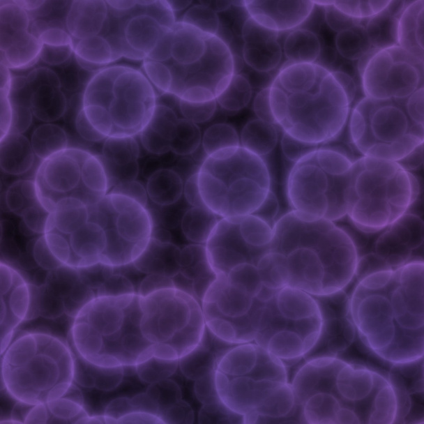 Seamless purple bacteria and viruses - Photo, Image
