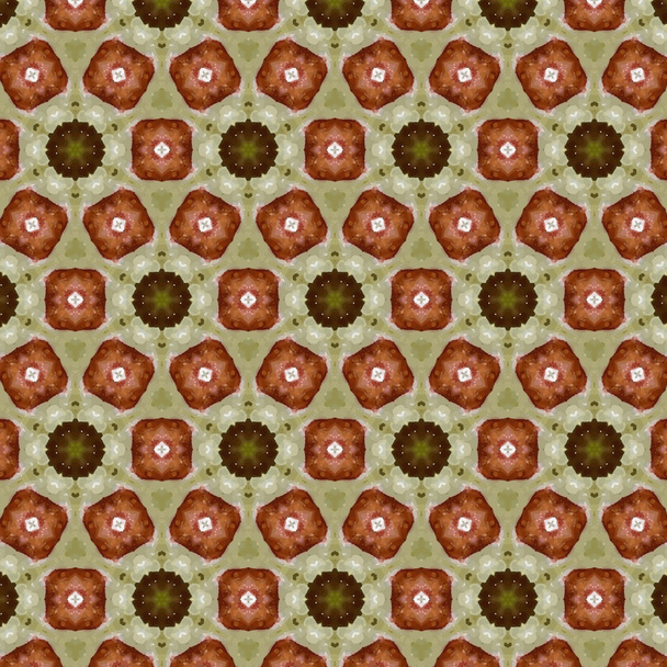 arte vintage étnica borrosa acuarela patrón floral
 - Vector, imagen
