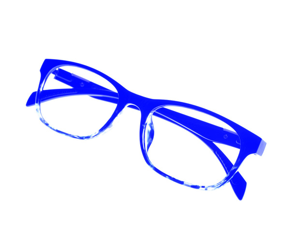 μπλε γυαλιά πλαισίων - Φωτογραφία, εικόνα