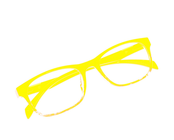 monture de lunettes jaune
 - Photo, image