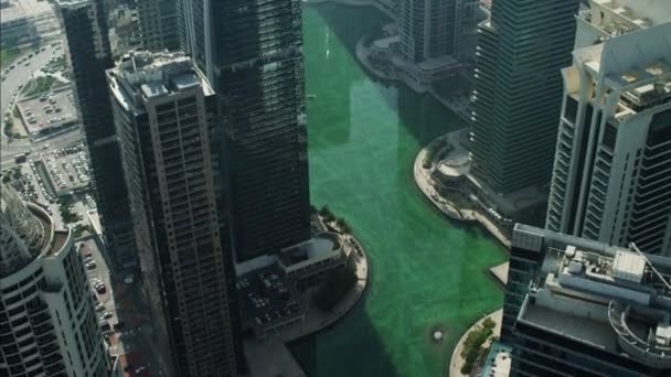 Aerea Dubai città Skyline Grattacieli
 - Filmati, video