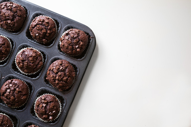 Delicious Chocolate Muffins - Valokuva, kuva