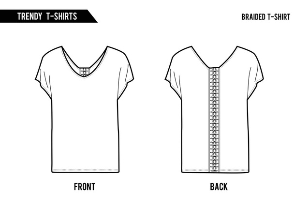 Women top,t-shirt - Вектор,изображение