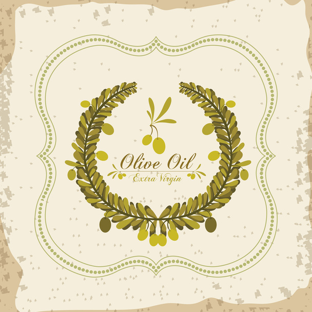 Оливкова олія дизайн
 - Вектор, зображення