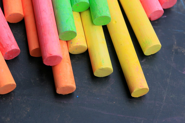 Colorful chalk  - Photo, Image