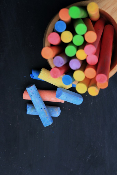 Colorful chalk  - Photo, Image